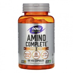 Товары для здоровья, спорта и фитнеса NOW Amino Complete   (120 vcaps)